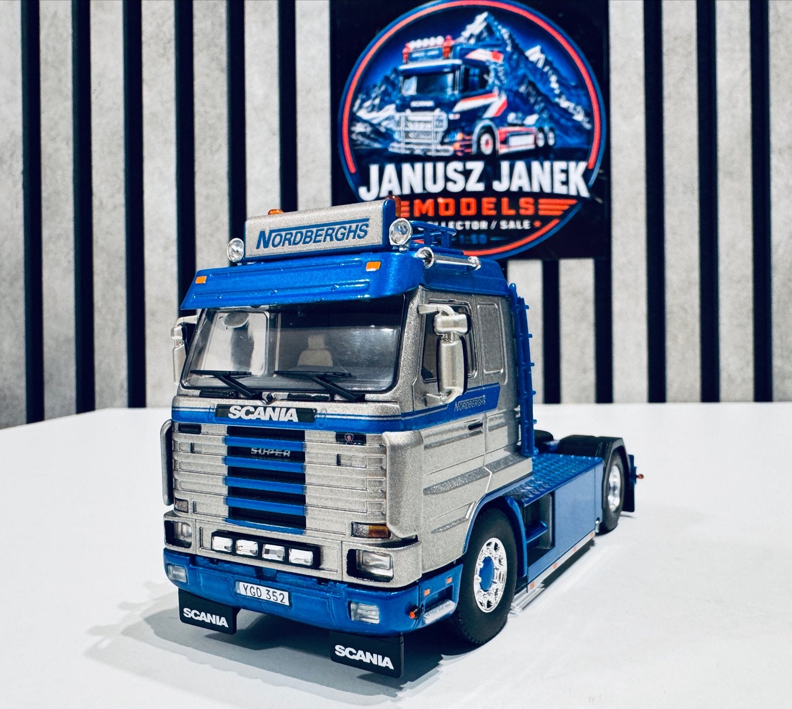 Scania 3 Streamline 4x2 Nordberghs Wdi 1:50, Verzenden, Nieuw, Bus of Vrachtwagen, Wsi