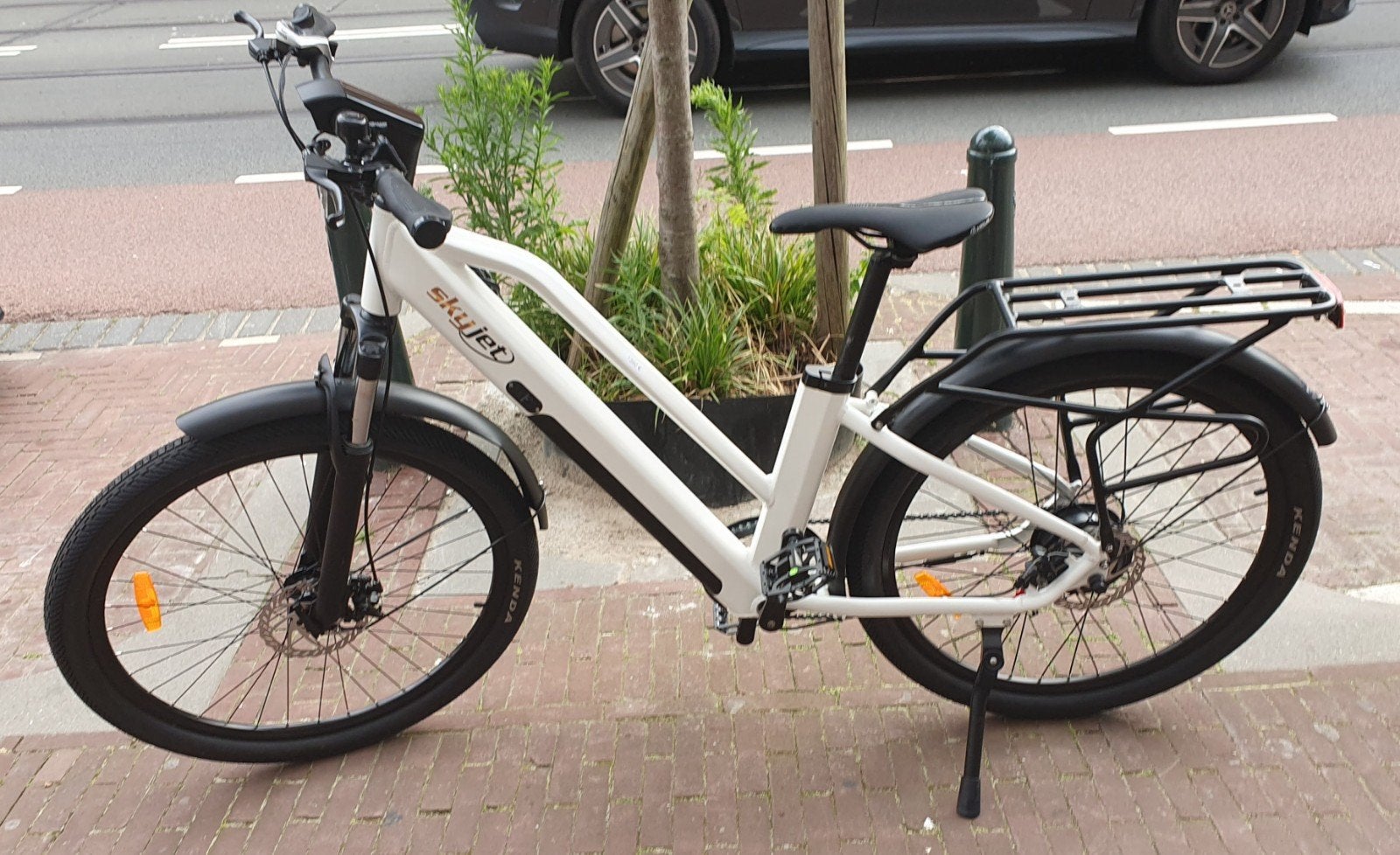 Electrische fiets dames maat 57 cm, 55 tot 59 cm, Ophalen, Zo goed als nieuw, Overige merken
