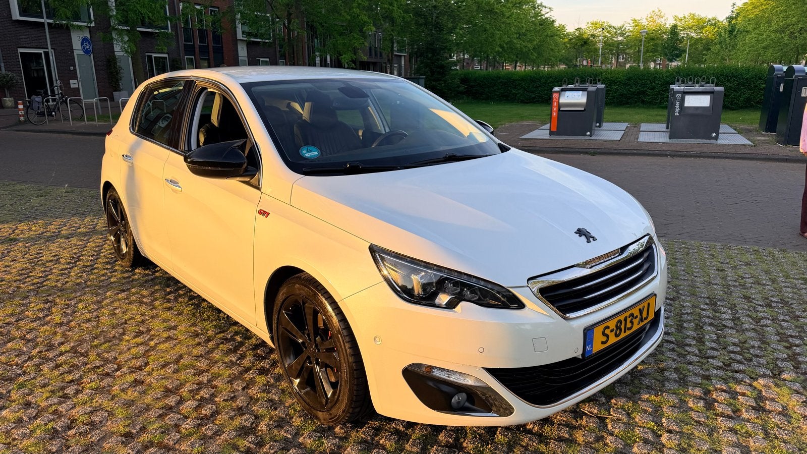 Peugeot 308 1.6 fulloptie, Zwart, Handgeschakeld, Particulier, 17 km/l