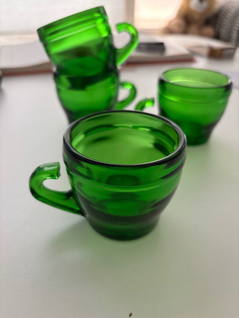 Vintage espresso glazen, Ophalen of Verzenden, Zo goed als nieuw, Overige typen