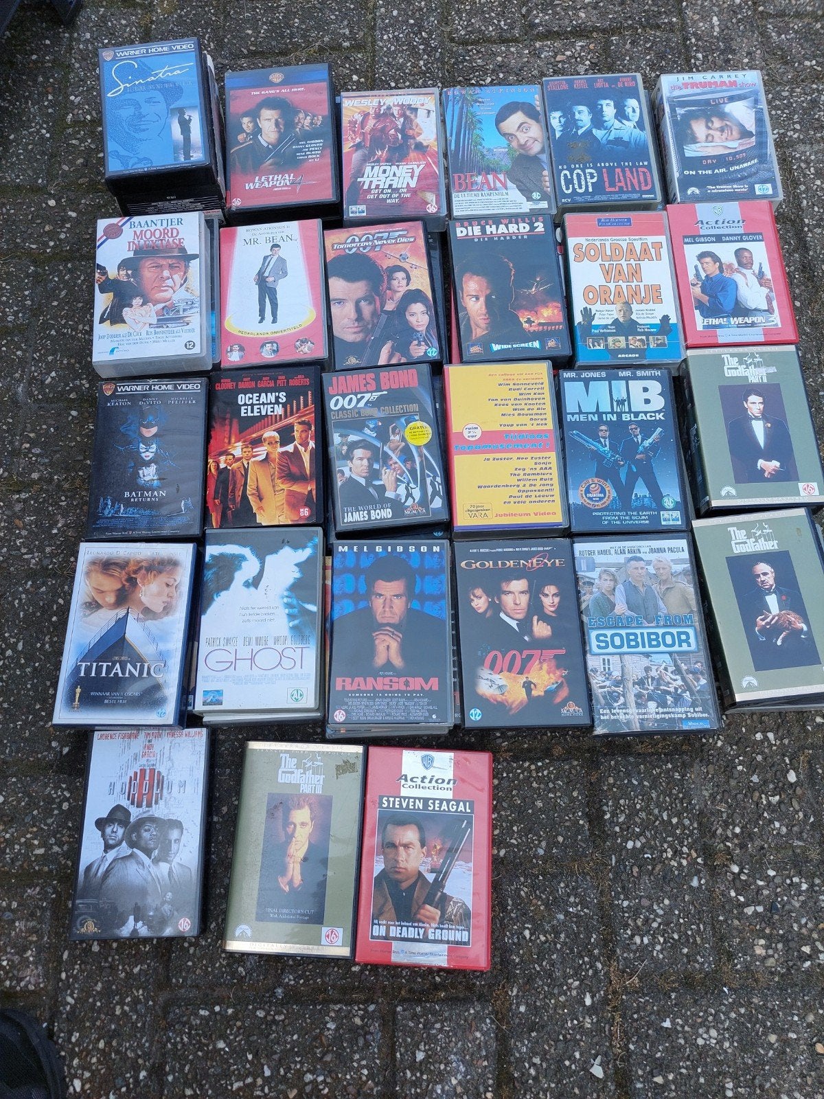 Video banden, Alle leeftijden, Ophalen, Gebruikt, Overige genres