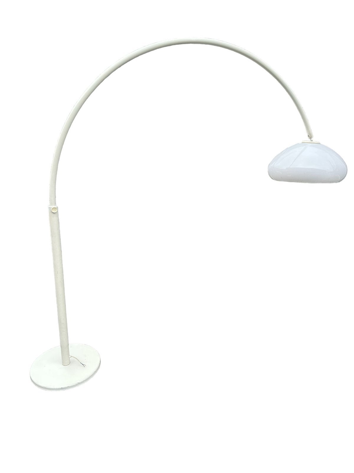 Gepo Amsterdam booglamp met kunststof kap, Huis en Inrichting, Lampen | Vloerlampen, Ophalen, Gebruikt, 200 cm of meer, E27 (groot)
