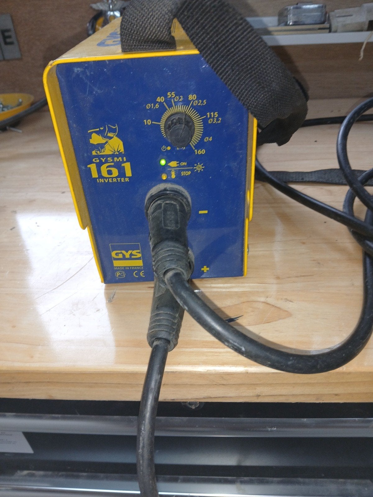 GYS MI 161 Inverter Lasapparaat - Gebruikt, Ophalen, Gebruikt, Elektroden