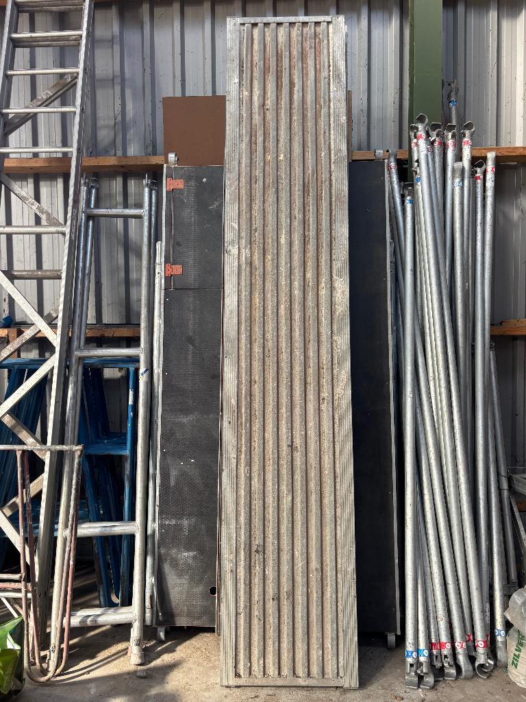 Loopbrug 3 meter, Ophalen, Gebruikt, Trap, 4 meter of meer