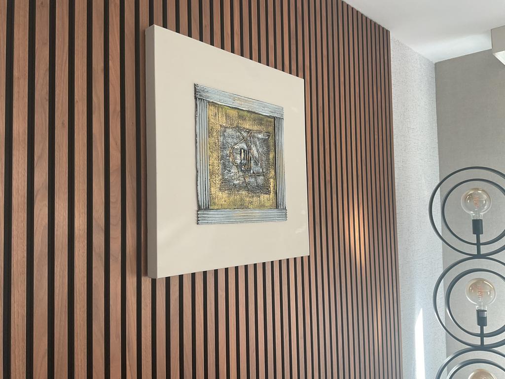 Prachtige 3D wanddecoratie(80x80cm), Ophalen of Verzenden