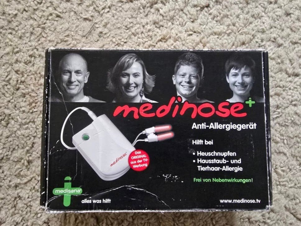 Medinose anti hooikoorts anti allergie apparaat, Ophalen of Verzenden, Zo goed als nieuw, Overige typen