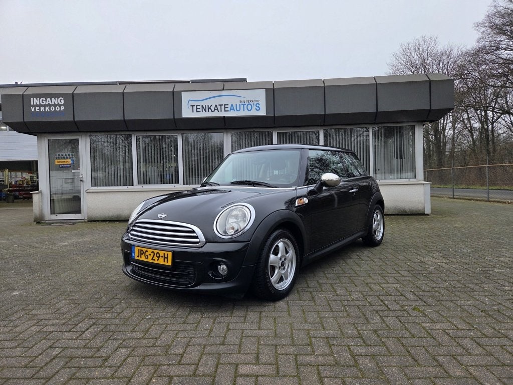 MINI Mini 1.6 One Salt Panoramadak Lichtmetaal Automatische, Auto's, Voorwielaandrijving, Euro 5, Stof, Gebruikt