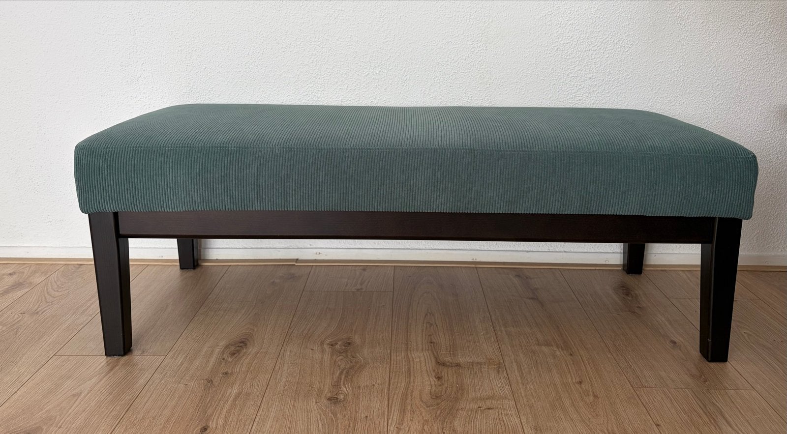 IKEA EKENÄSET bankje 112 KELINGE grijsturkoois, Huis en Inrichting, Ophalen, Gebruikt, Overige kleuren, Eén