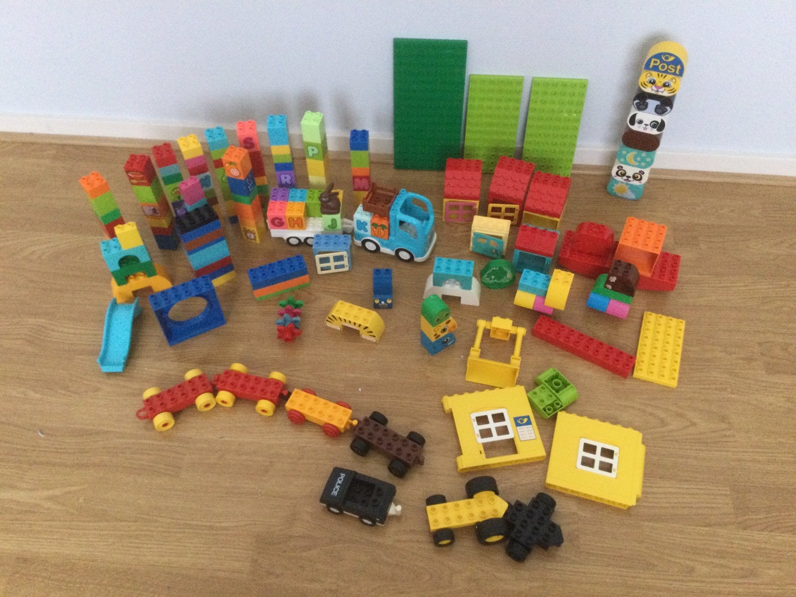 Grote verzameling duplo lego blokken de originele, Ophalen of Verzenden, Zo goed als nieuw, Duplo