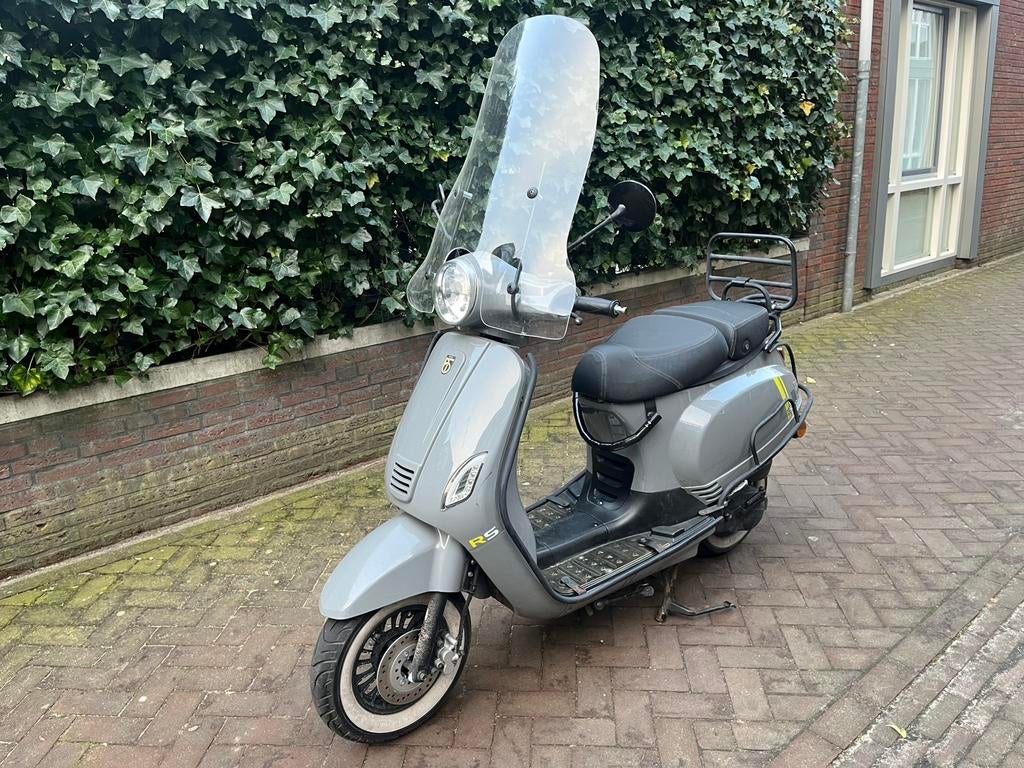 BTC Riva Euro4 2018 Nardo Grey, Ophalen, Gebruikt, Maximaal 45 km/u, 49 cc