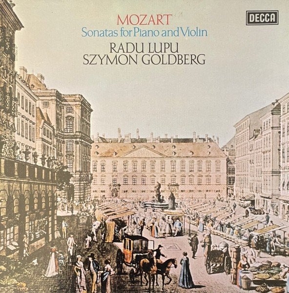 Mozart - Radu Lupu, Szymon Goldberg – Sonatas - DECCA LP BOX, LP, Kamermuziek, Ophalen of Verzenden, Zo goed als nieuw