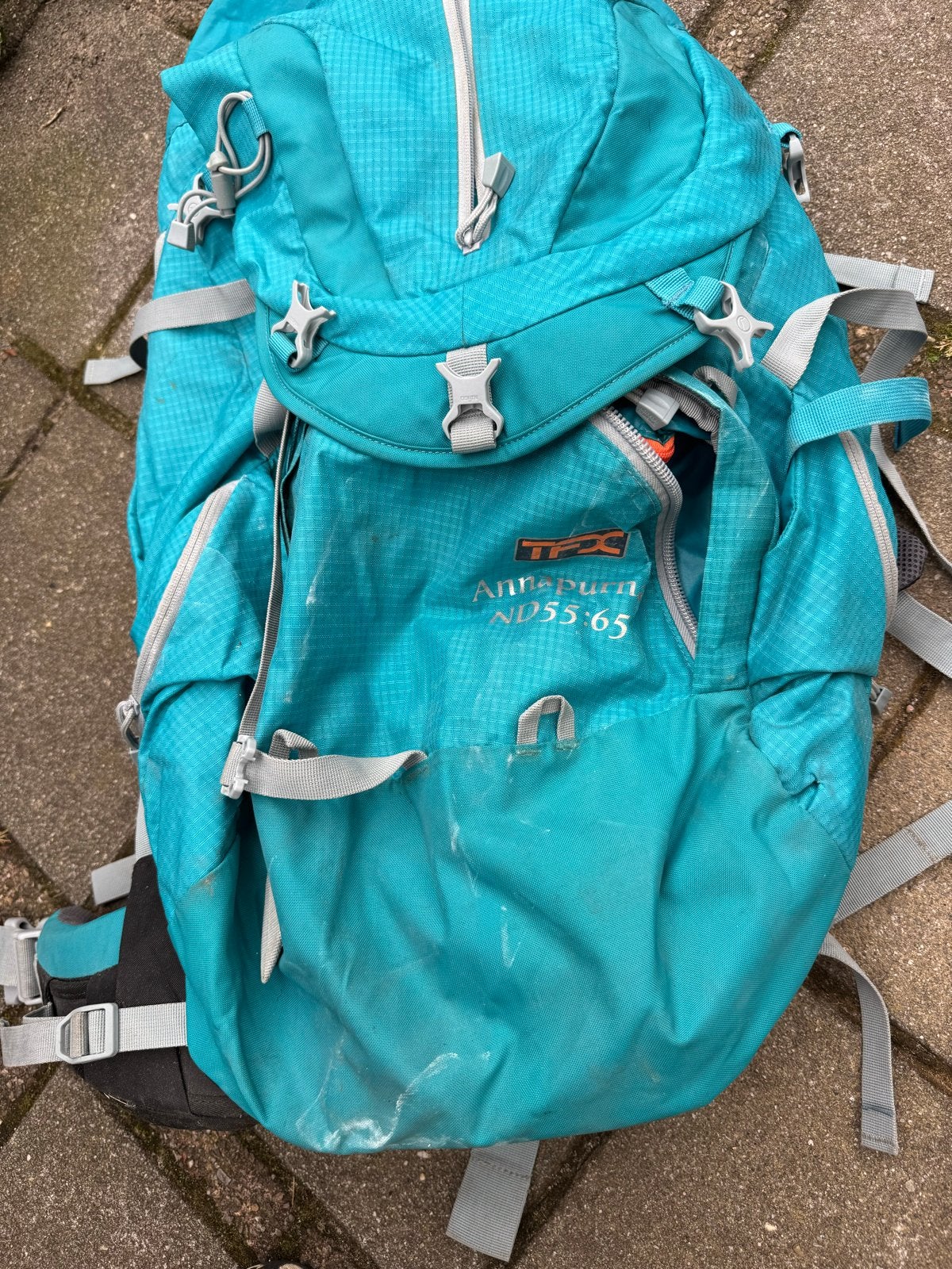 Lowe Alpine Annapurna ND 55:65 Trekking Rugzak, Sport en Fitness, Ophalen, Gebruikt, Overige typen