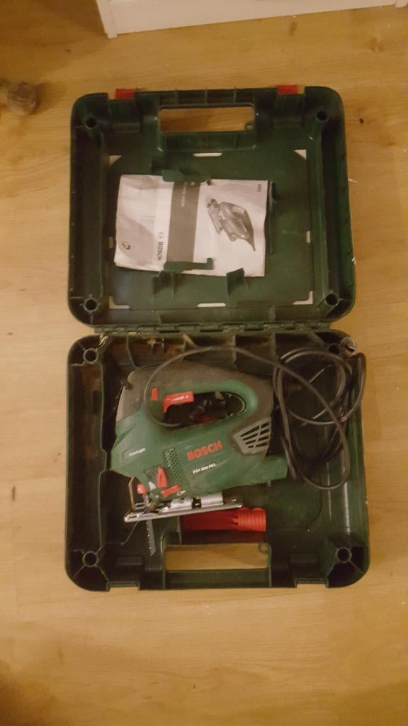 Bosch decoupeerzaag p-st 900 pel, Decoupeerzaag, 600 tot 1200 watt, Ophalen of Verzenden, Zo goed als nieuw