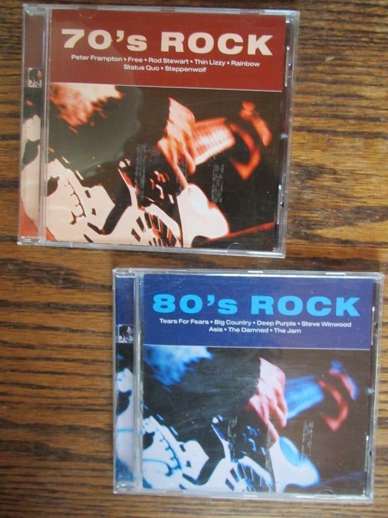 70's Rock + 80's Rock, Cd's en Dvd's, Cd's | Verzamelalbums, Ophalen of Verzenden, Gebruikt, Pop, Verzamelalbum