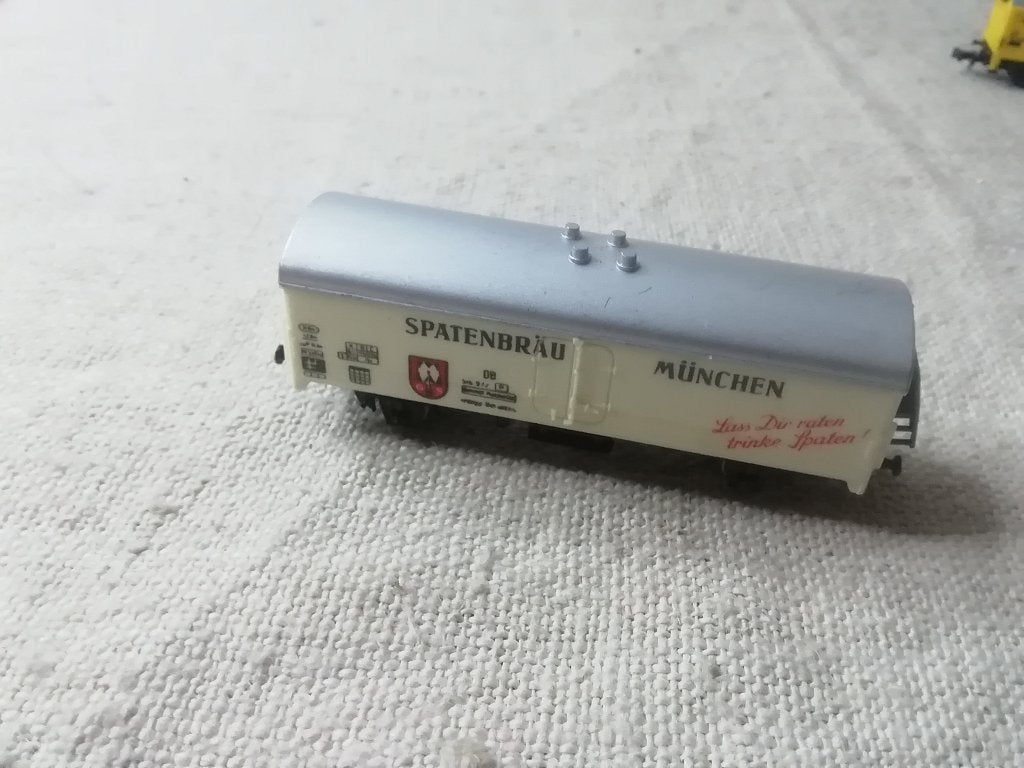 Lima Spur N Bierwagen Spatenbräu, Hobby en Vrije tijd, Gebruikt, Gelijkstroom, Verzenden, Wagon