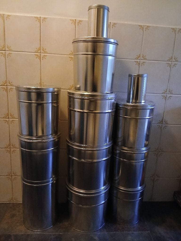 Koffie blikken (meesterschap), Verzamelen, Blikken, Ophalen, Zo goed als nieuw, Overige, Overige merken