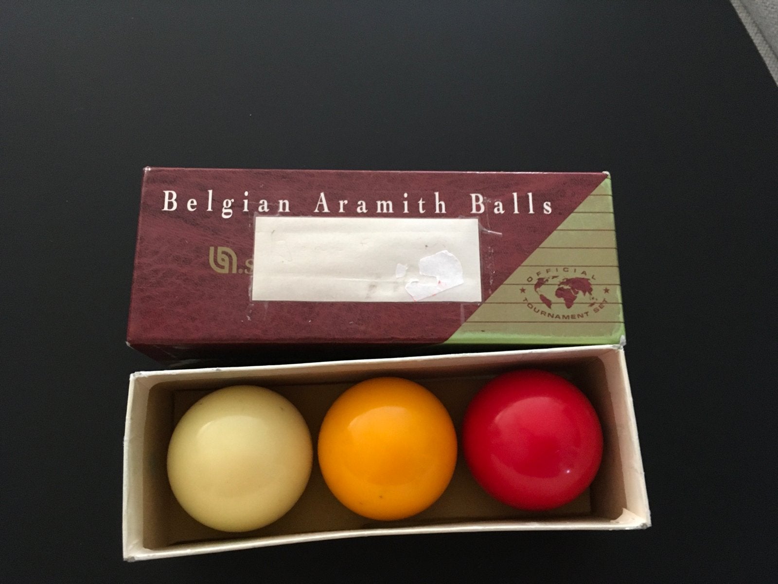 Biljartballen - Belgian Aramith Balls, Ophalen of Verzenden, Gebruikt, Keu of Ballen