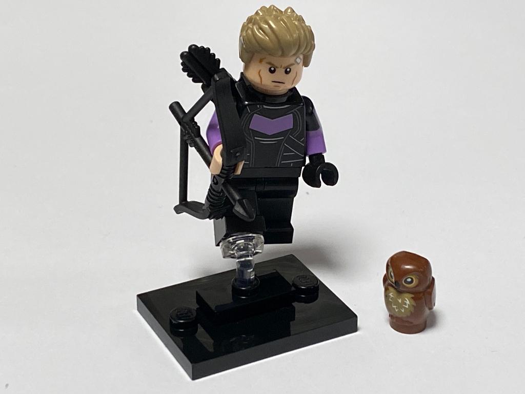 Lego Marvel Studios Minifiguur colmar2-6 Hawkeye, Lego, Nieuw, Ophalen of Verzenden, Minifiguren serie