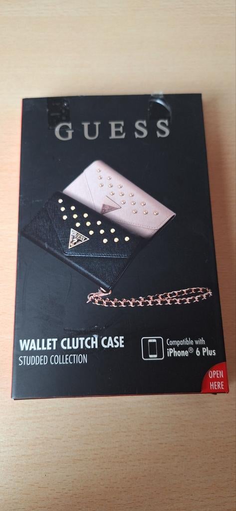 Guess wallet clutch iPhone 6 Plus hoesje en portemonnee, Telecommunicatie, Mobiele telefoons | Hoesjes en Frontjes | Apple iPhone