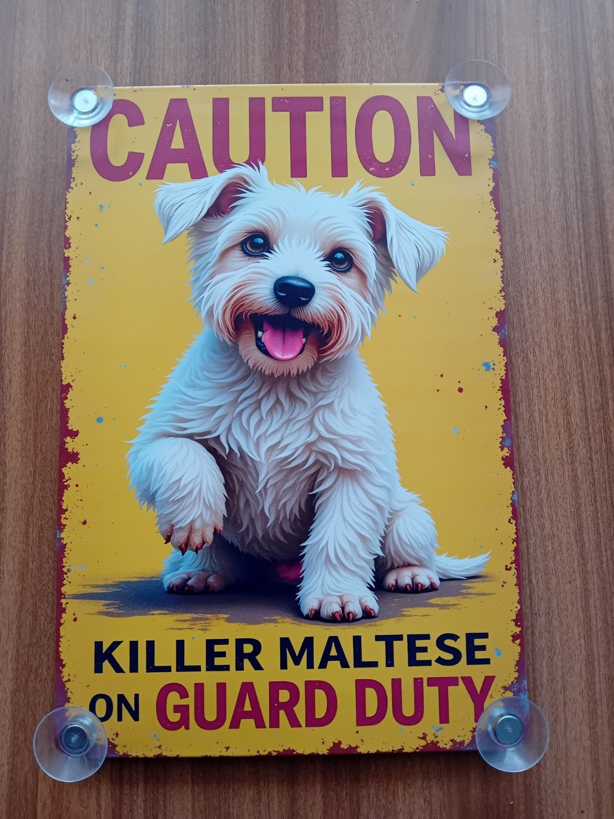 grappig bordje Maltezer, Ophalen of Verzenden, Nieuw