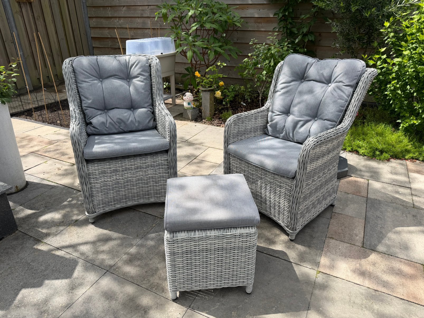 Wicker tuinstoel van Suns Richmond, Ophalen, Zo goed als nieuw, Wicker, Stoel