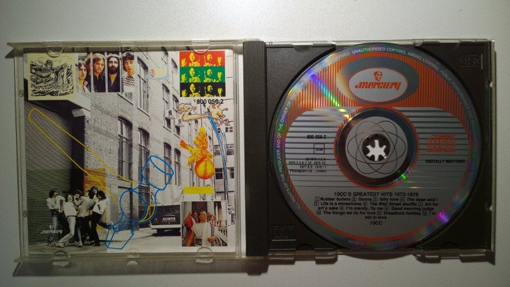 10CC - 10 CC's Greatest Hits 1972-1978, Ophalen of Verzenden, Zo goed als nieuw, Poprock, Album