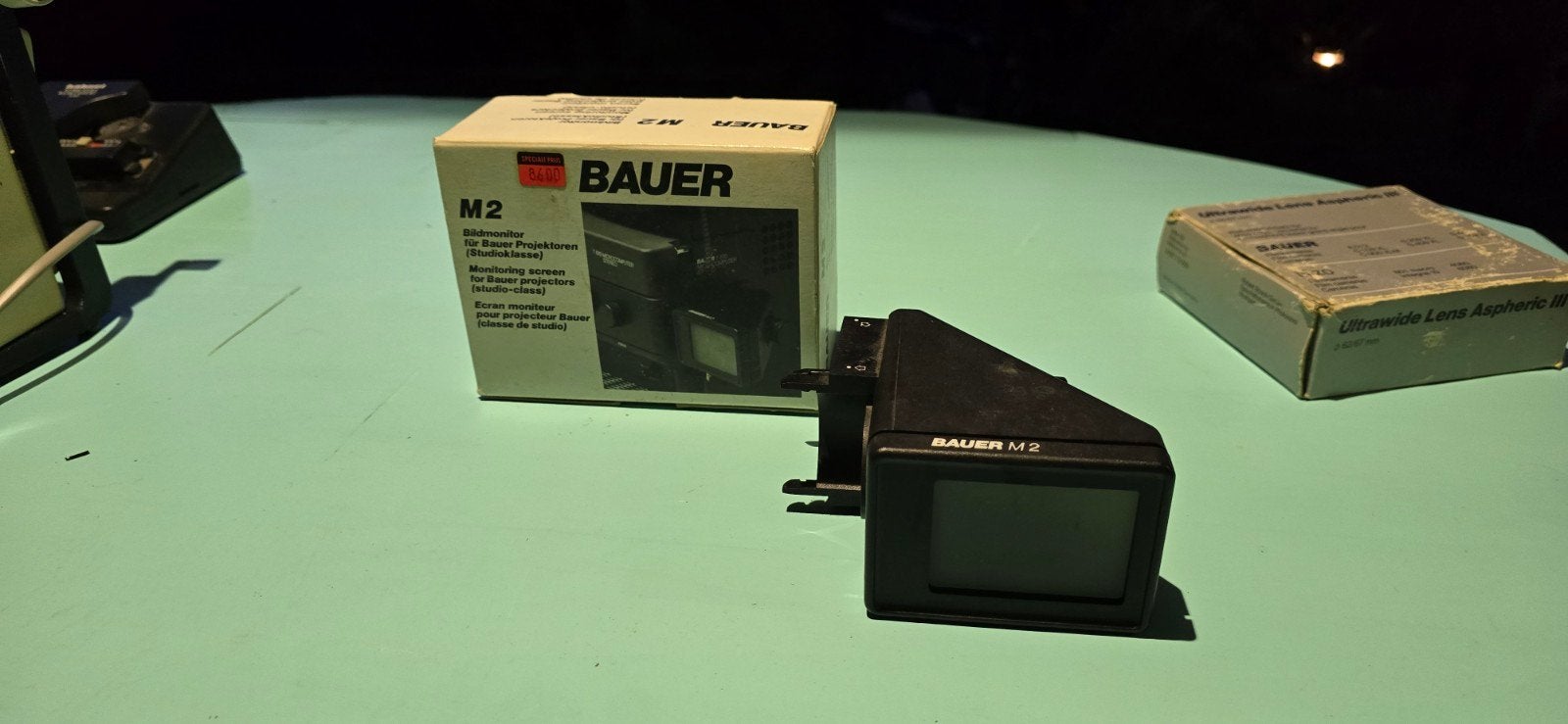 Bauer M2 Monitoringscherm voor Bauer Projectoren, Bauer, Ophalen of Verzenden, Overige resoluties, Gebruikt