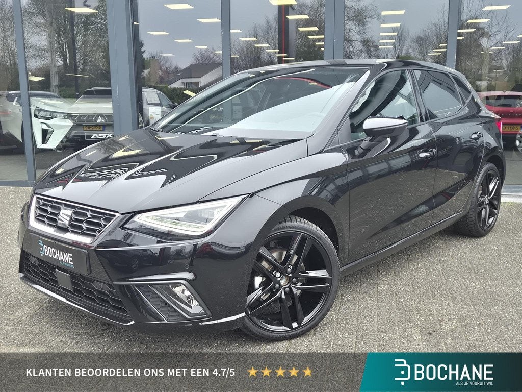 SEAT Ibiza 1.0 EcoTSI FR Business Connect 18 inch Black line, Gebruikt, 580 kg, Met garantie (alle), Bedrijf