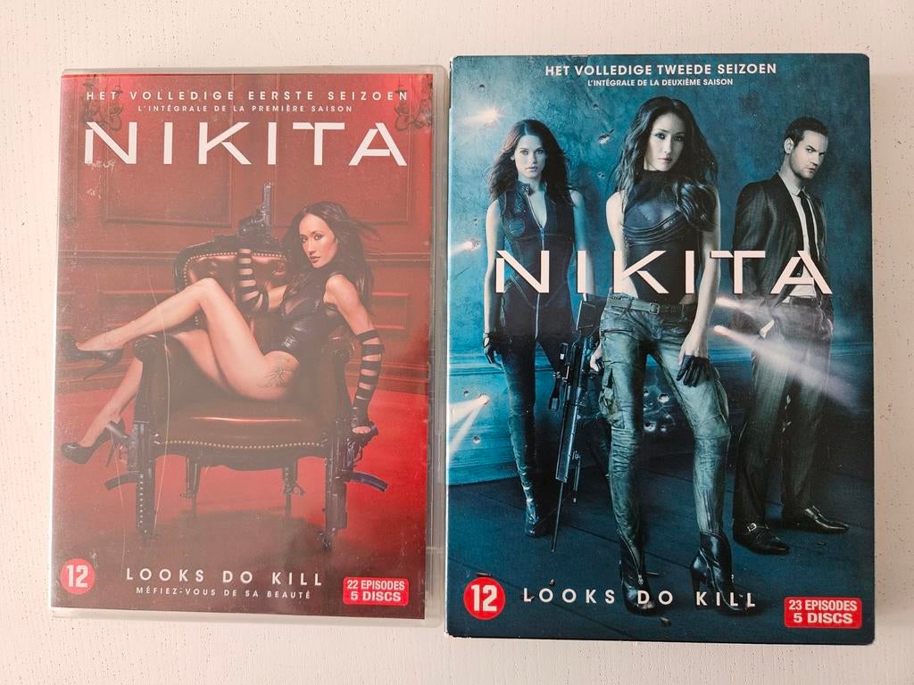 DVD-sets: Nikita - Seizoen 1 en 2, Cd's en Dvd's, Dvd's | Tv en Series, Vanaf 12 jaar, Ophalen of Verzenden, Zo goed als nieuw