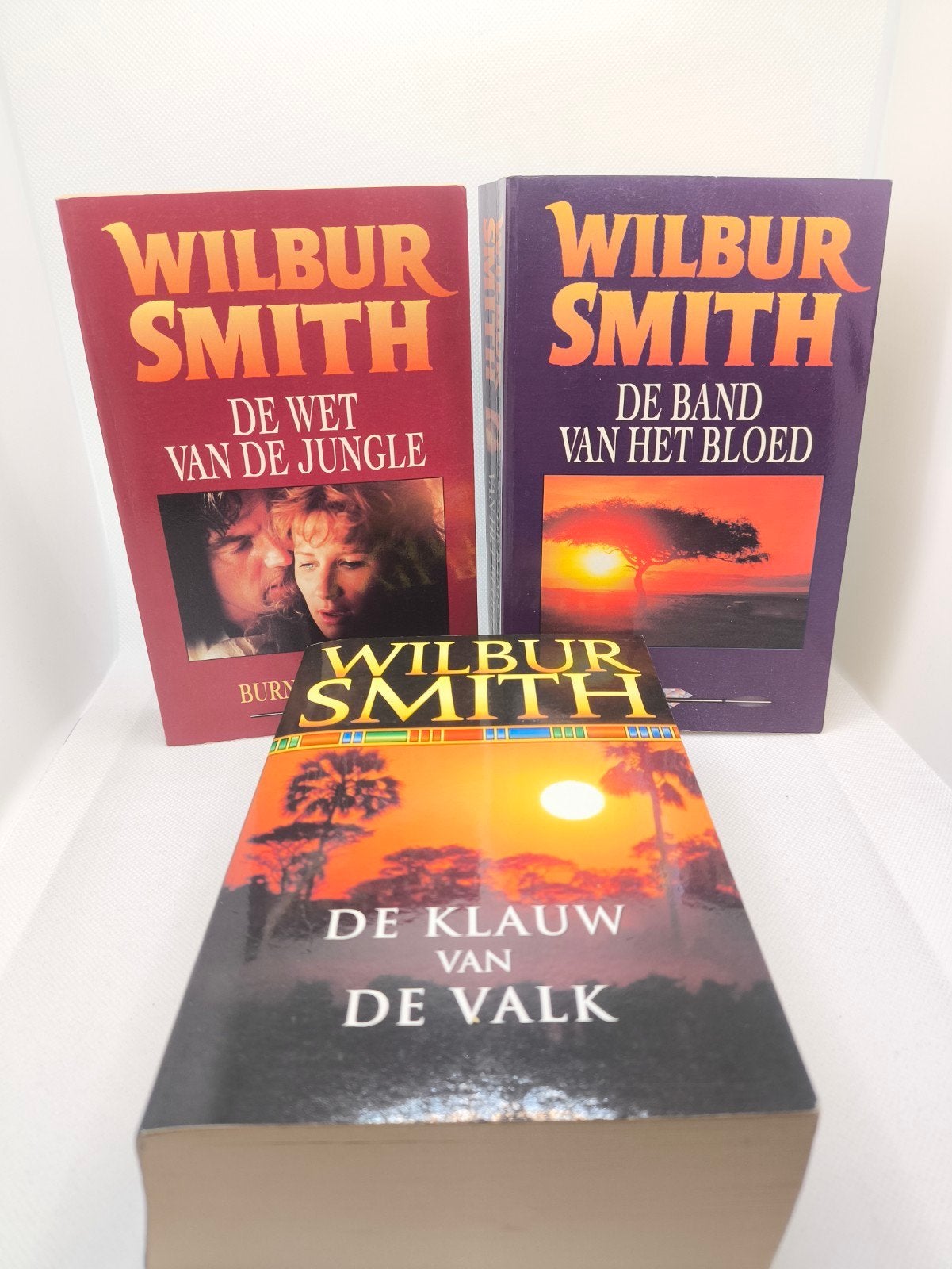 Drie wilbur Smith boeken, Ophalen of Verzenden