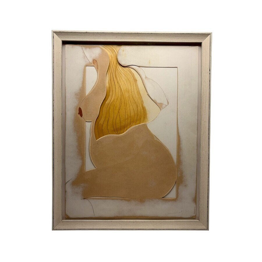 Sjoerd de Vries (1941-2020) - Naakt, 1985, Ophalen of Verzenden
