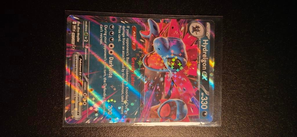 Hydreigon, Ophalen of Verzenden, Zo goed als nieuw, Losse kaart, Foil