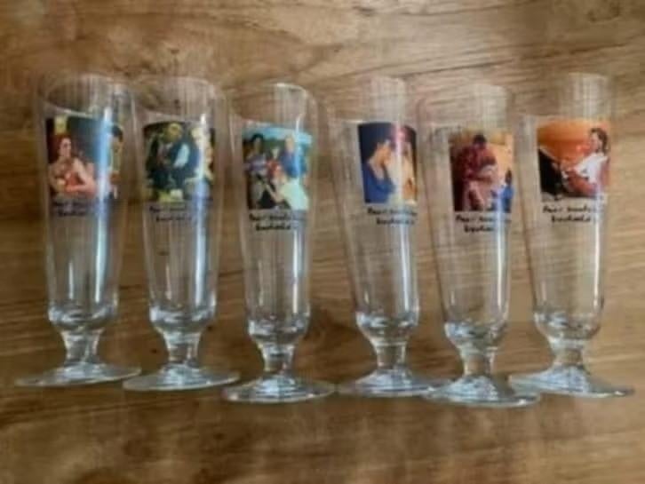 6 bierglazen Heineken -1992- bier zoals bier bedoeld is., Verzamelen, Glas en Borrelglaasjes, Ophalen of Verzenden, Nieuw, Bierglas