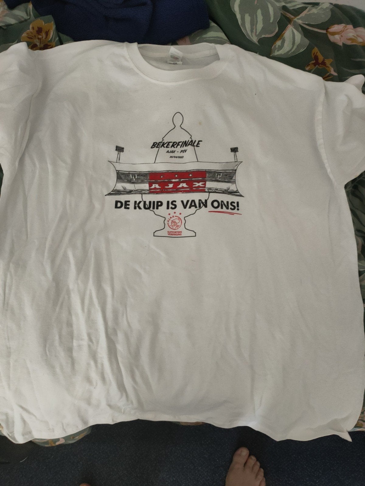 Ajax shirtjes maat staat erop., Ophalen of Verzenden, Zo goed als nieuw, Ajax, Overige typen