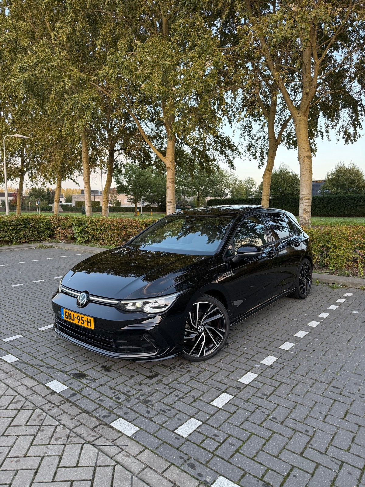 Volkswagen Golf 2.0 TDI 150pk 7-DSG 2024 Zwart| BTW| full, Auto's, 1349 kg, 4 cilinders, Zwart, Diesel