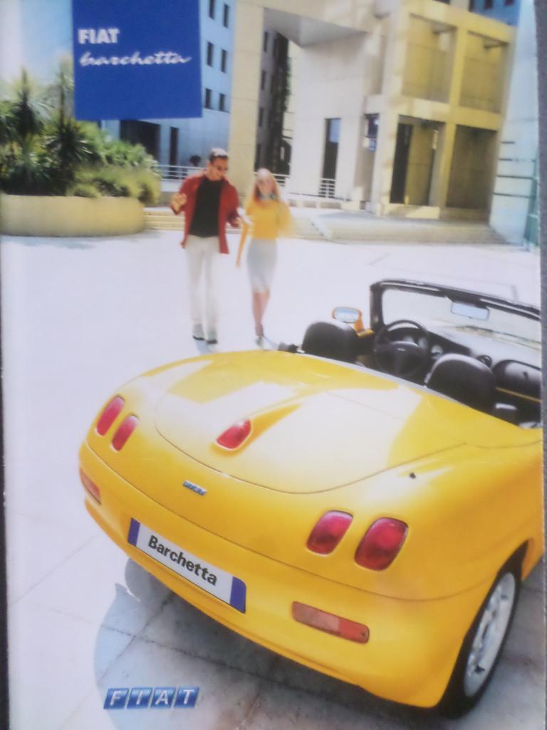 Fiat Barchetta 2001 Brochure, Ophalen of Verzenden, Zo goed als nieuw, Overige merken
