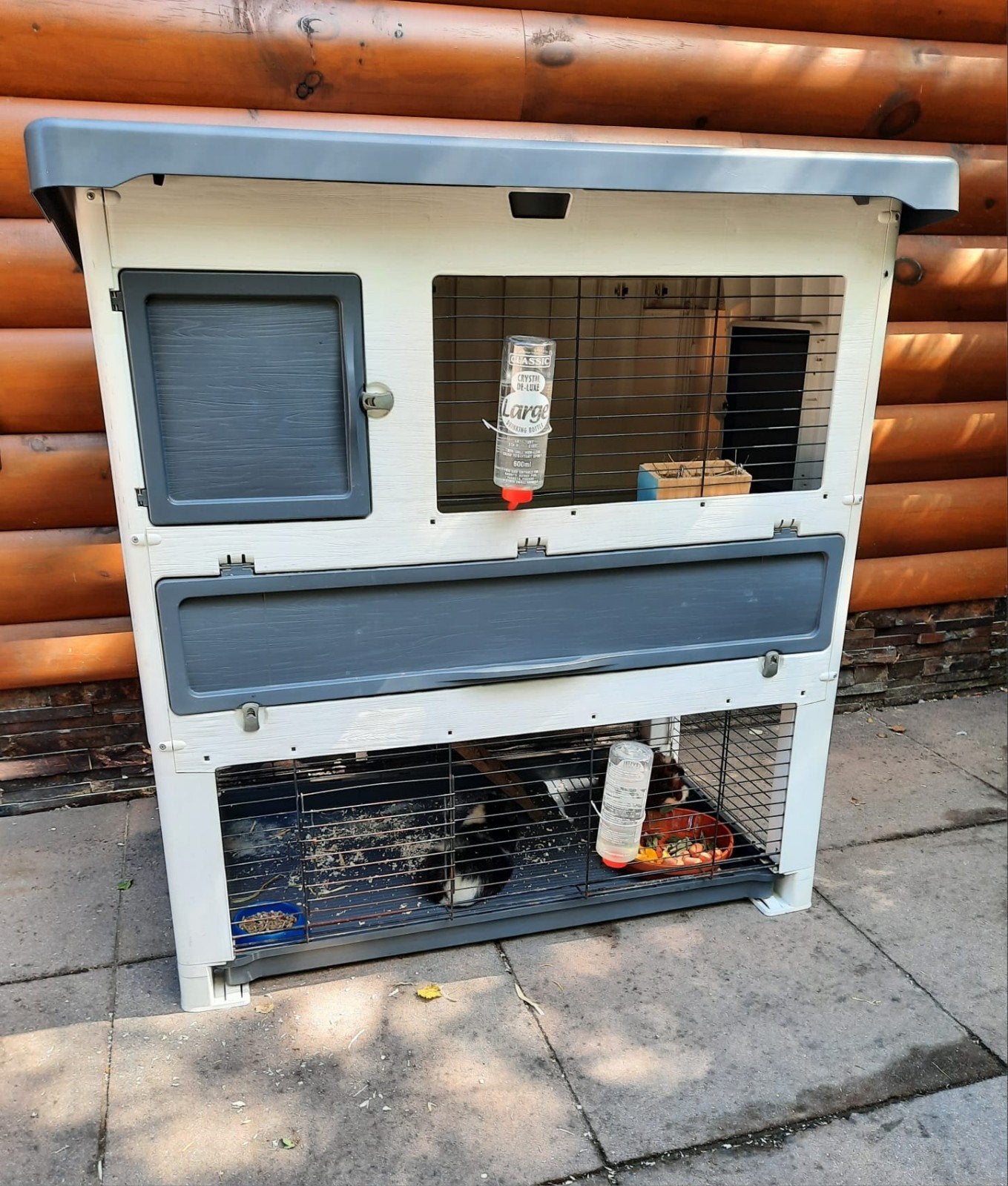 konijnen / cavia kooi, Dieren en Toebehoren, Minder dan 60 cm, Kooi, Ophalen of Verzenden, Zo goed als nieuw