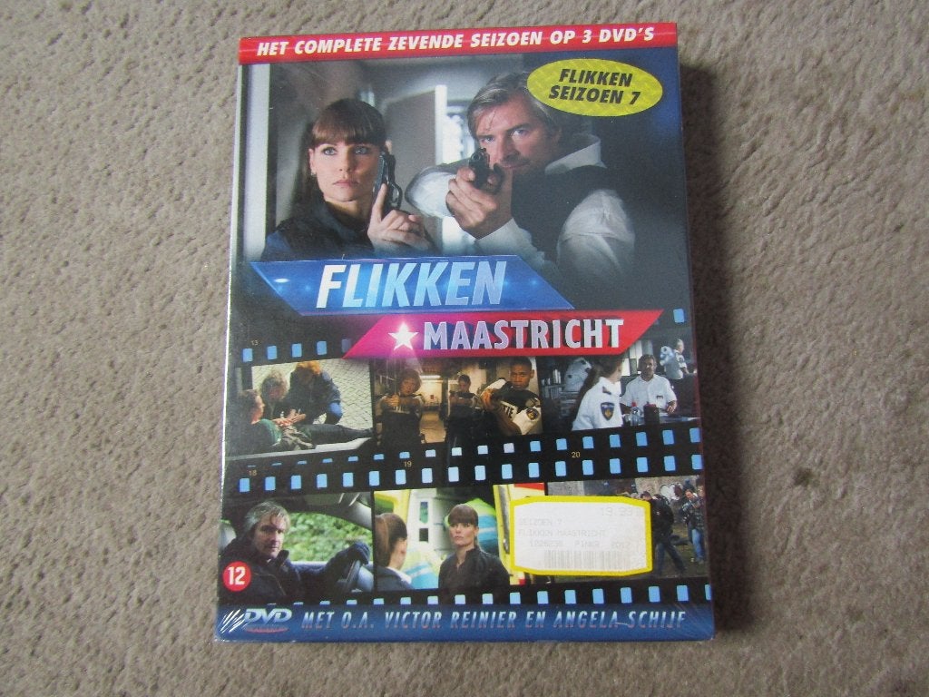 DVD: Flikken Maastricht seizoen 7 GESEALD, ALLEEN OPHALEN, Ophalen, Seizoen 7, Nederlands, Actie en Avontuur