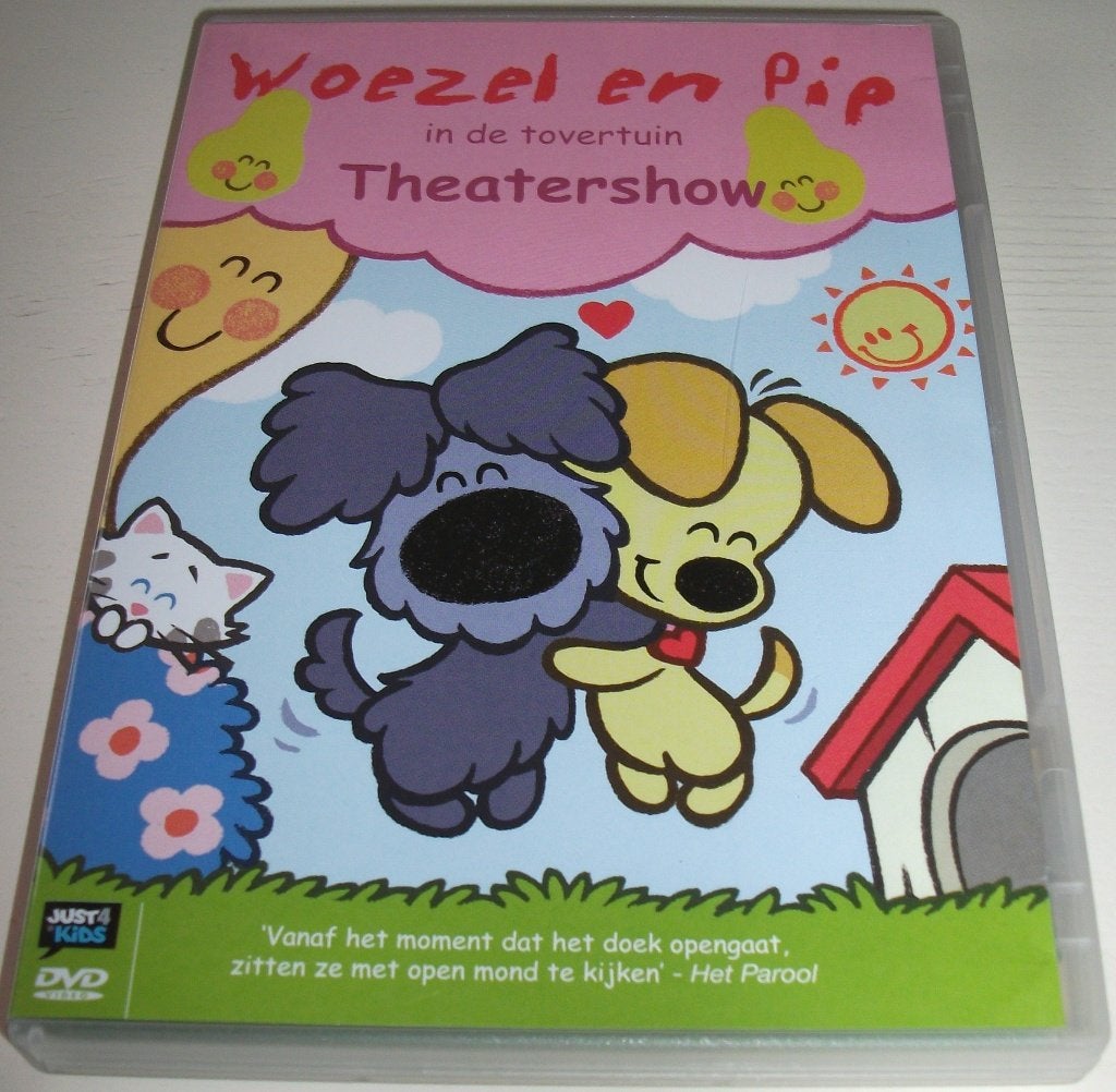 Dvd *** WOEZEL & PIP *** Theatershow 'In de Tovertuin', Alle leeftijden, Zo goed als nieuw, Show, Avontuur