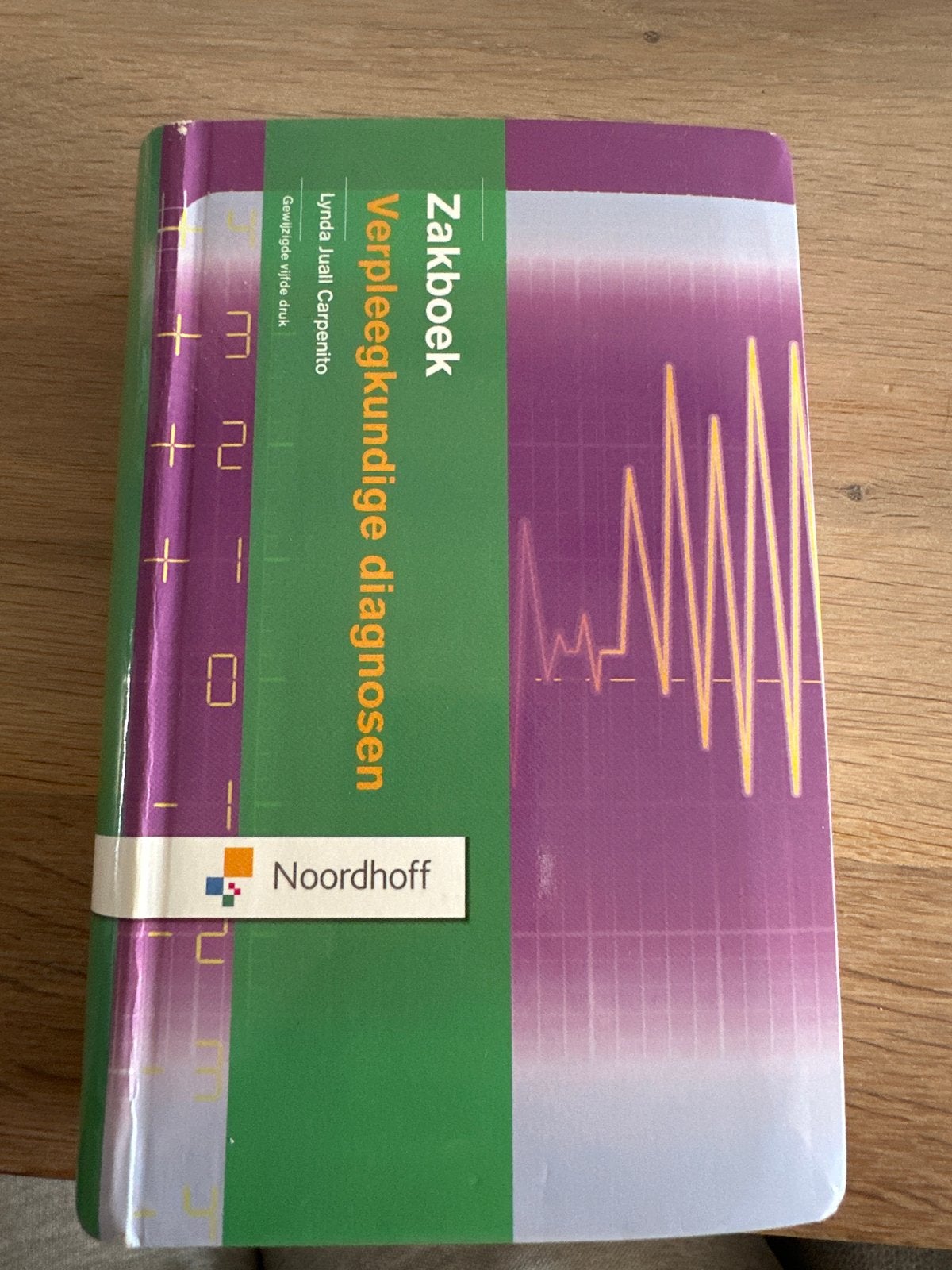 Zakboek Verpleegkundige Diagnosen - Carpentio, Ophalen of Verzenden, Gamma, Zo goed als nieuw, HBO