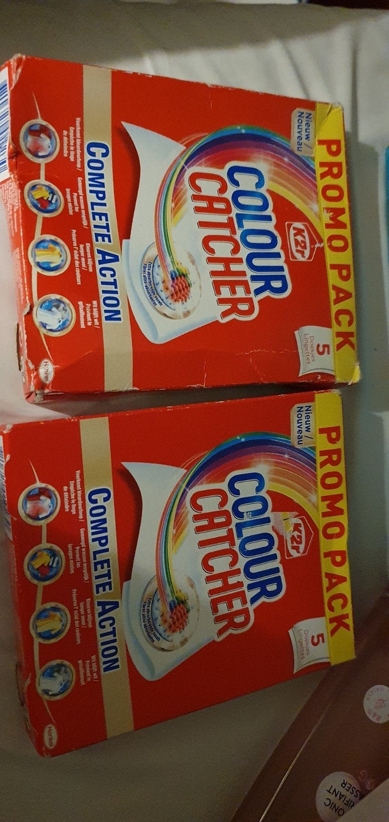 K2r Colour Catcher Complete Action - 2 Promo Packs, Verzenden