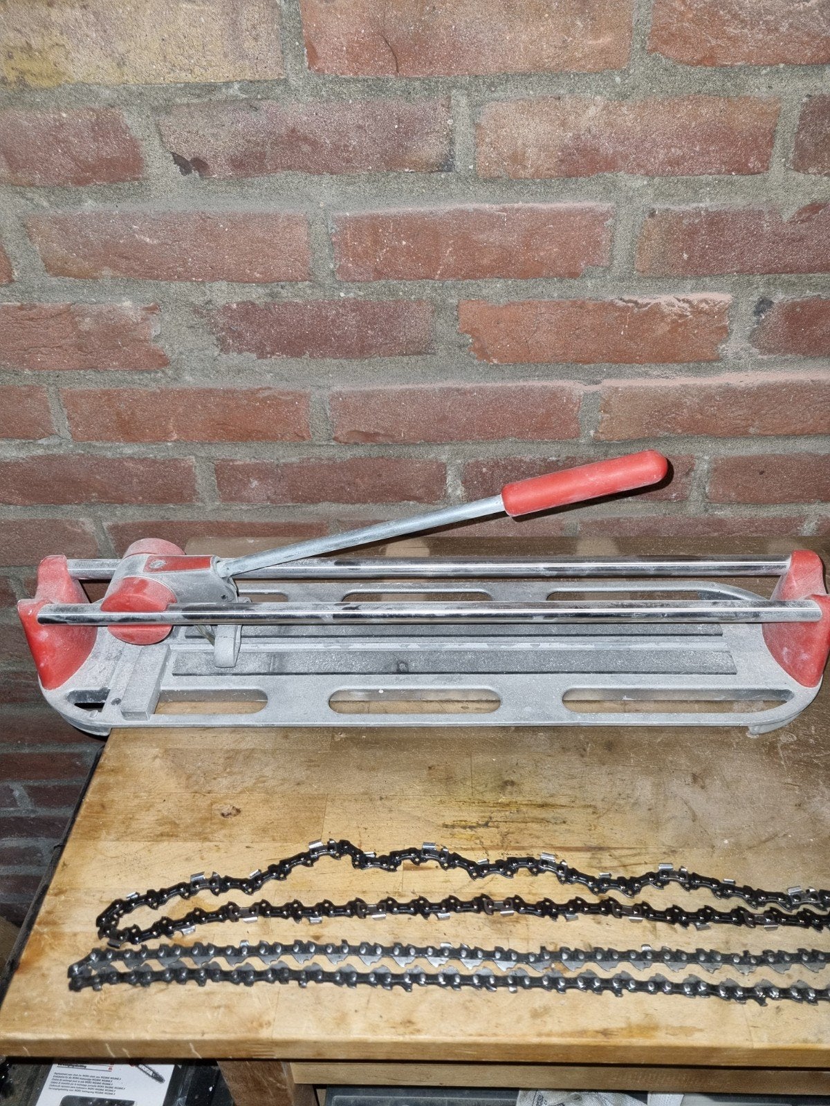 Rubi Tegelsnijder - Gebruikt maar functioneel, Ophalen of Verzenden, Gebruikt, Snijgereedschap, Rubi