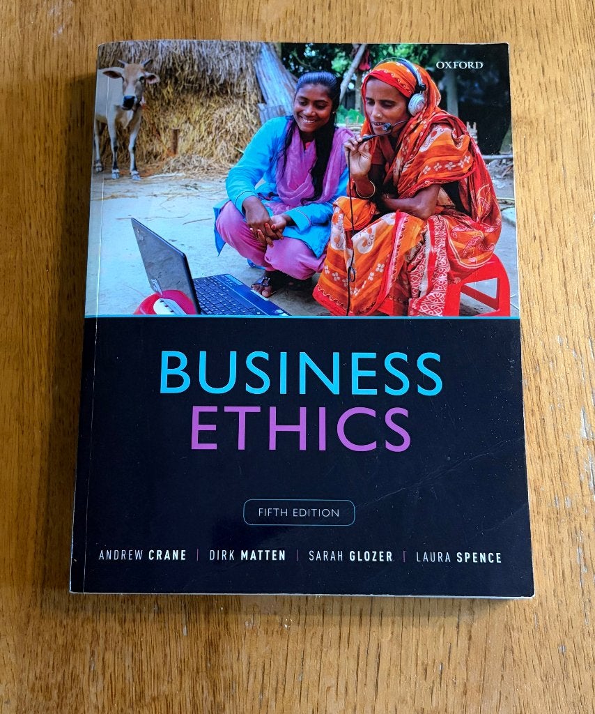 Business Ethics (fifth edition), Boeken, Studieboeken en Cursussen, Ophalen of Verzenden, Beta, Zo goed als nieuw, WO