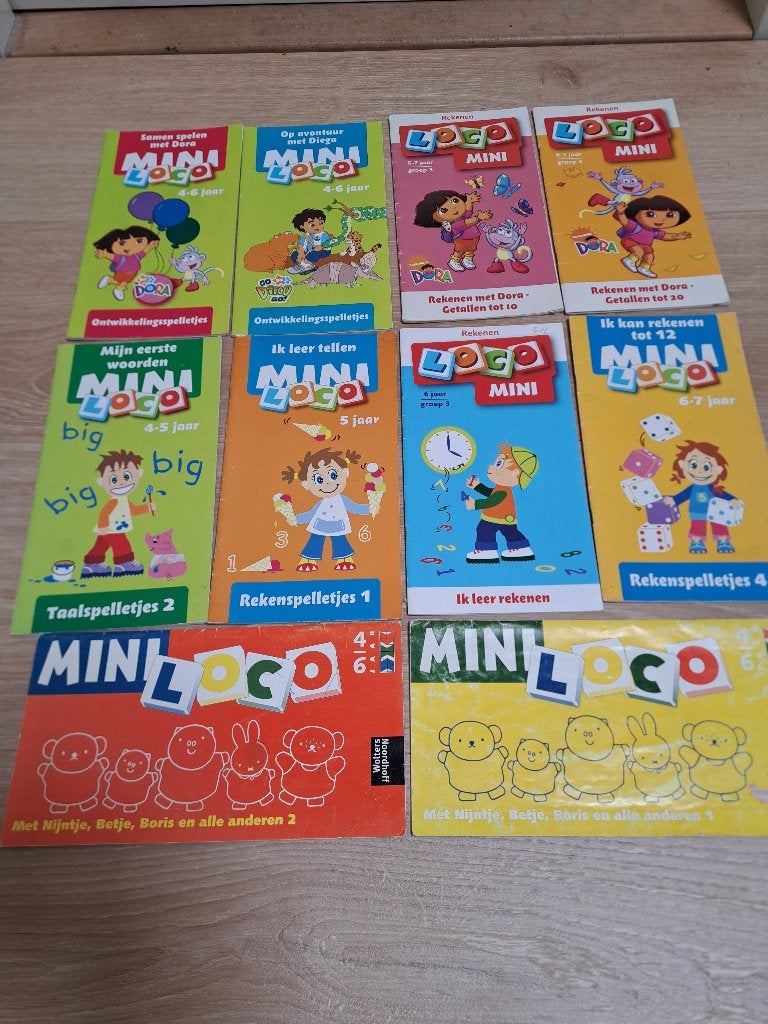 Mini loco boekjes, Kinderen en Baby's, Ophalen of Verzenden