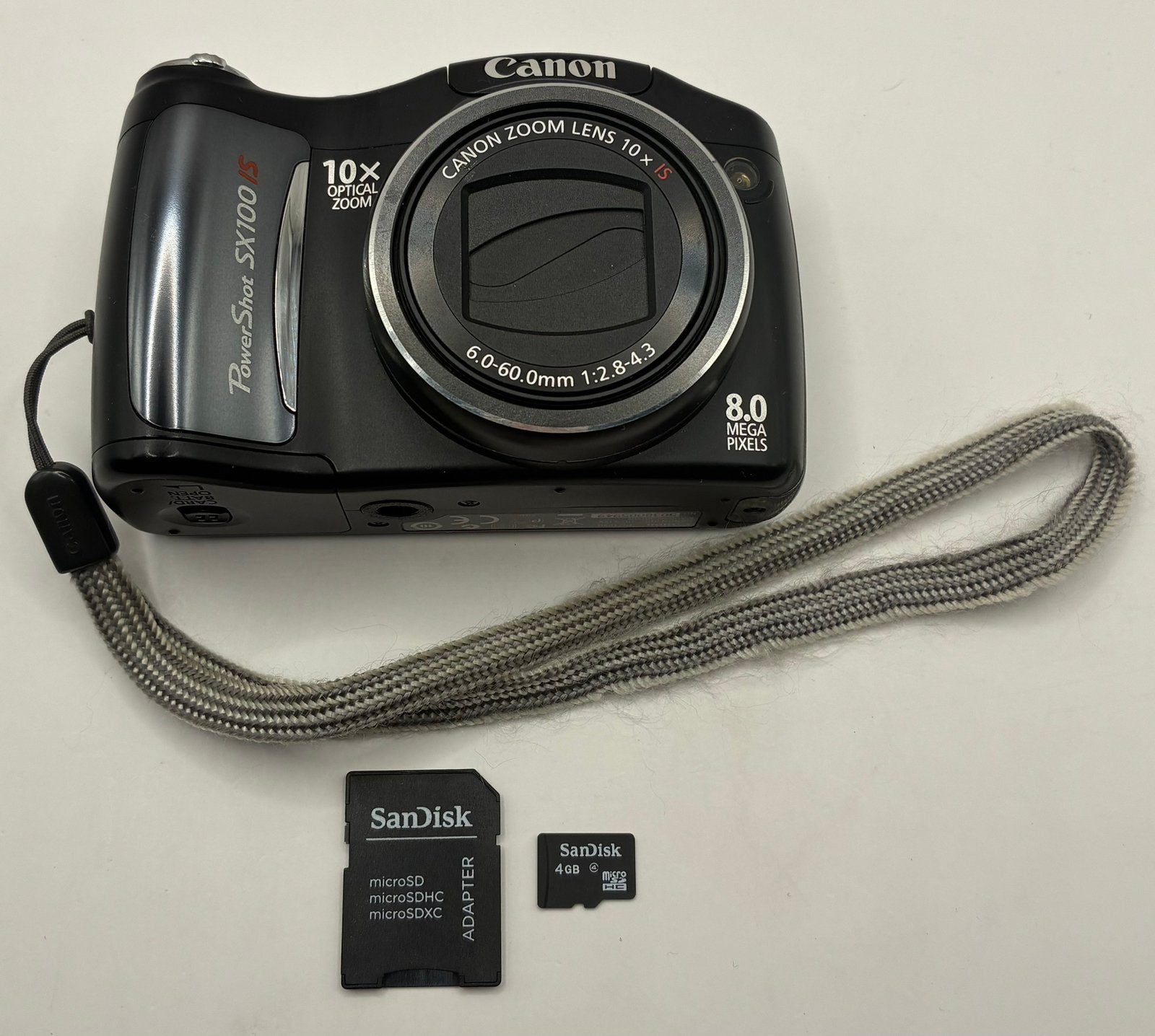 Canon PowerShot SX100 IS - compact camera, Ophalen of Verzenden, Zo goed als nieuw, Canon, 8 keer of meer