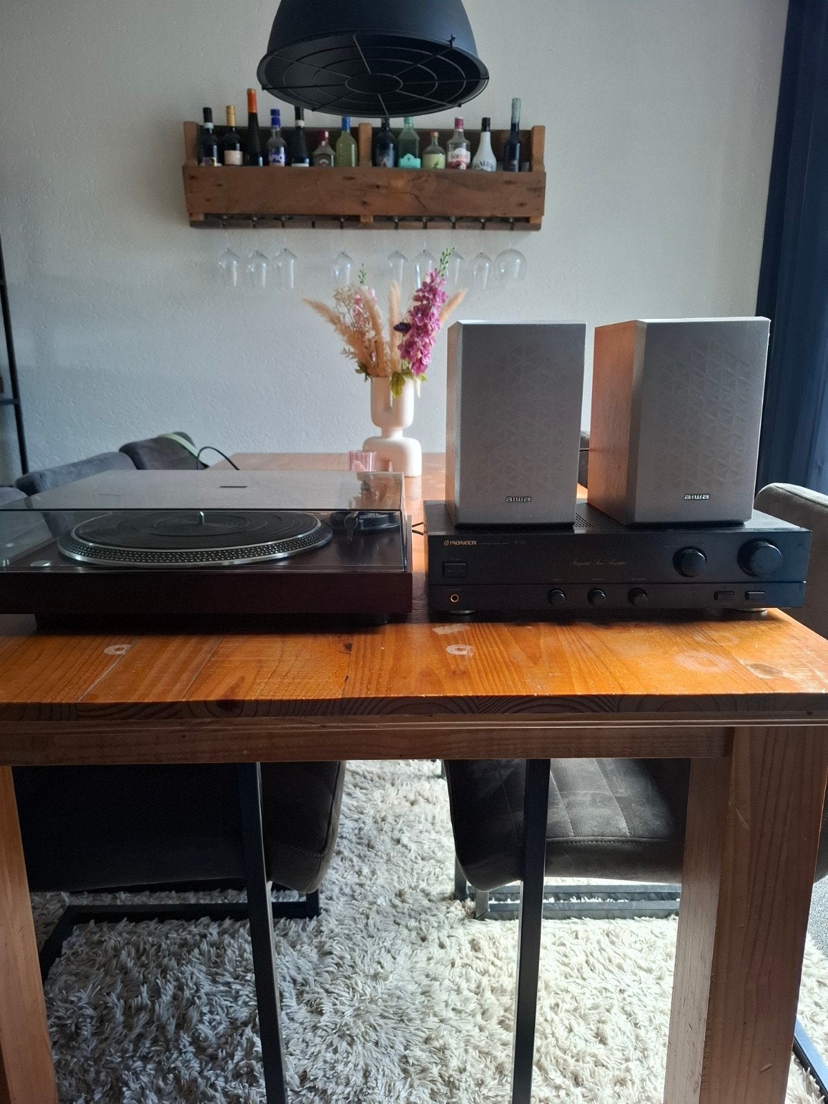 Lenco L-90 platenspeler. Met versterker en luidsprekers, Ophalen of Verzenden, Overige merken