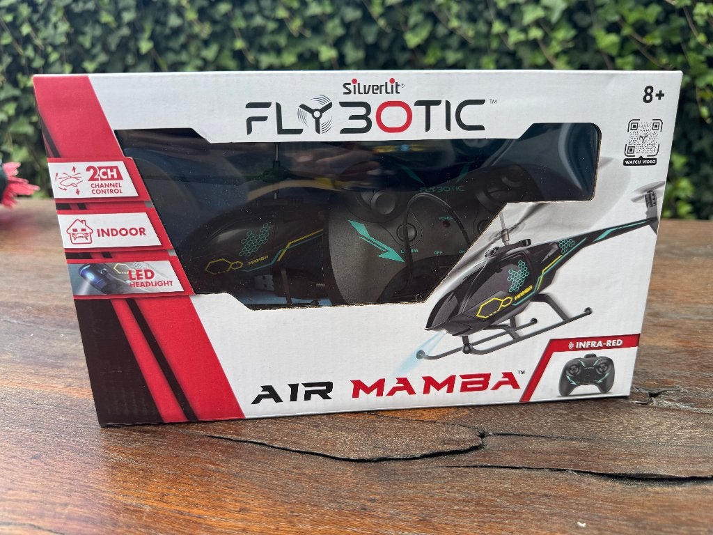 Silverlit Flybotic Air Mamba RC Helikopter, Overige merken, 1:72 tot 1:144, Helikopter, Ophalen of Verzenden