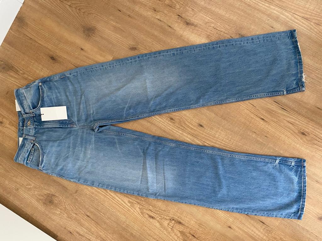 Zara broek nieuw met prijskaartje, Kleding | Dames, Spijkerbroeken en Jeans, Ophalen of Verzenden, Nieuw, Blauw, W27 (confectie 34) of kleiner