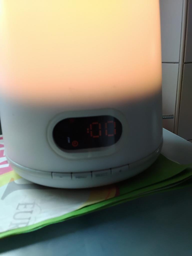 ZGAN Philips wake-up-lamp wekker bieden, Ophalen, Zo goed als nieuw