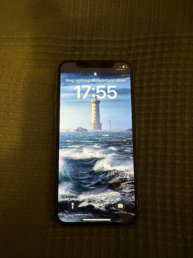 Iphone X/10 64GB zilver, geen beschadigingen, 83 %, Zo goed als nieuw, 64 GB, Zilver